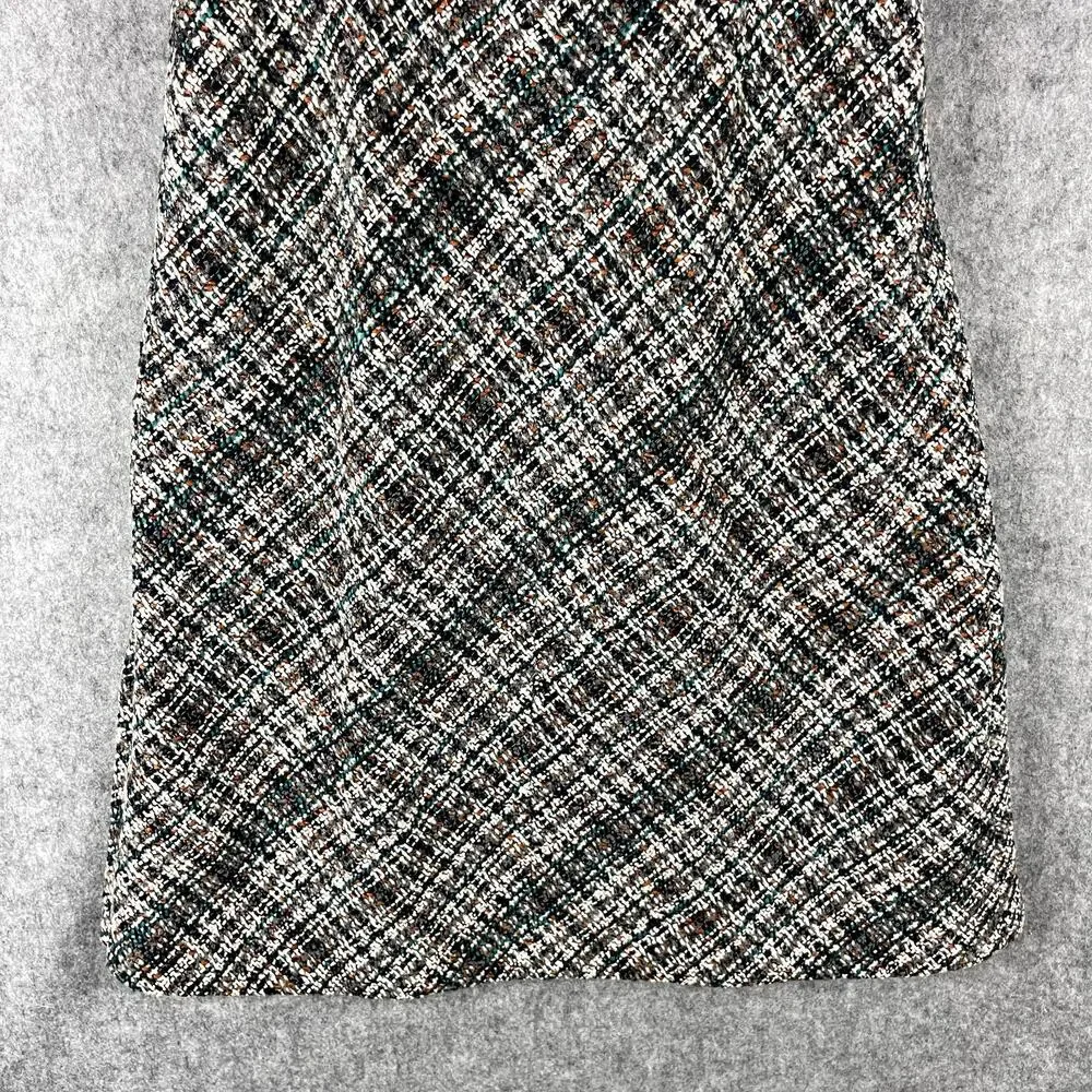 Tory Burch Tweed Pencil‎ Dress Women 10 Textured Academia Career Old Money NEW